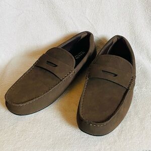 Alfani Marco Men’s Brown Penny Loafers Slip-On Comfort Shoes